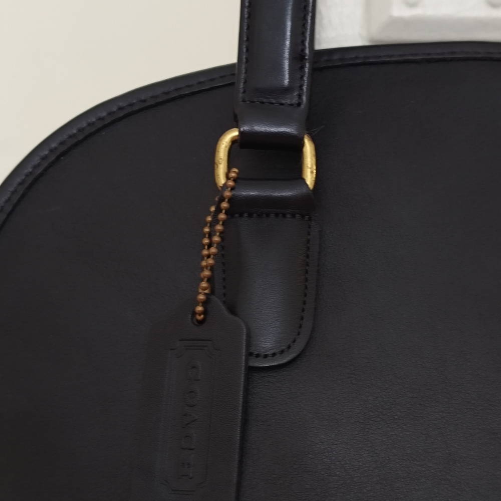 Vintage Coach Pelham Black Handbag - Picture 8 of 9
